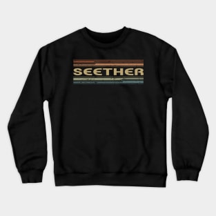 Seether Retro Lines Crewneck Sweatshirt